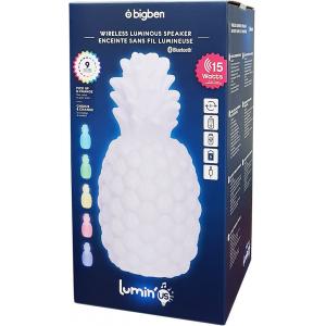 BIGBEN Φορητό ηχείο Luminous με φωτισμό, BT, 5W, remote, Pineapple | Συνοδευτικά PC | elabstore.gr