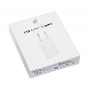 APPLE Φορτιστής τοίχου MD813ZM-A, USB, 5W, 1A, λευκό | Αξεσουάρ κινητών | elabstore.gr