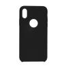 POWERTECH Θήκη Silicon Velvet MOB-1120 για iPhone XS, μαύρη | Αξεσουάρ κινητών | elabstore.gr