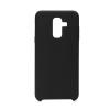 POWERTECH Θήκη Silicon Velvet MOB-1124 για Samsung A6 Plus 2018, μαύρη | Αξεσουάρ κινητών | elabstore.gr