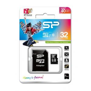 SILICON POWER κάρτα μνήμης MicroSDHC USH-1, 32GB, Class 10 | Συνοδευτικά PC | elabstore.gr
