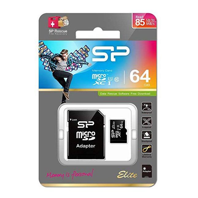 SILICON POWER κάρτα μνήμης MicroSDXC USH-1, 64GB, Class 10 | eLabstore.gr SILICON POWER κάρτα μνήμης MicroSDXC USH-1, 64GB, Class 10 | Συνοδευτικά PC | elabstore.gr