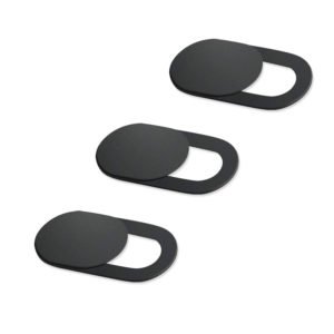 Κάλυμμα κάμερας SPPIP-001, universal, 3τμχ, μαύρο | Gadgets | elabstore.gr