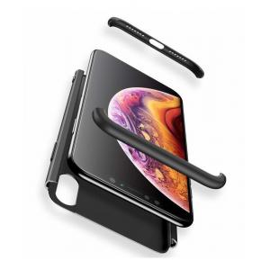 POWERTECH θήκη 360° Protect MOB-1189 για iPhone XR, μαύρη | Αξεσουάρ κινητών | elabstore.gr