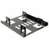 DELOCK Tray μετατροπής από 3.5" σε 2x 2.5", Metal, Black | eLabstore.gr DELOCK Tray μετατροπής από 3.5" σε 2x 2.5", Metal, Black | Συνοδευτικά PC | elabstore.gr