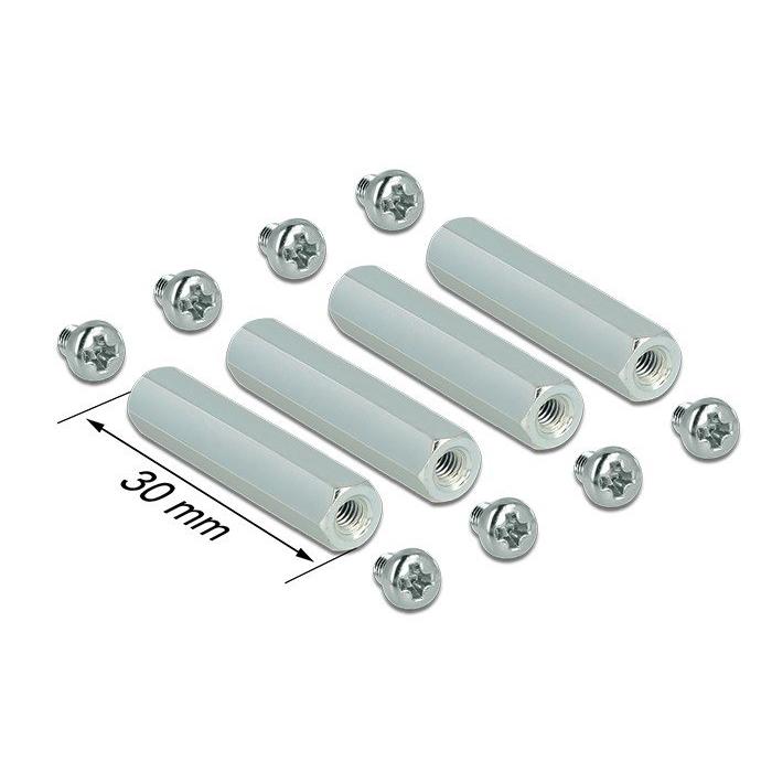 DELOCK Mounting Kit για Raspberry Pi, 30mm | eLabstore.gr DELOCK Mounting Kit για Raspberry Pi, 30mm | PC & Αναβάθμιση | elabstore.gr