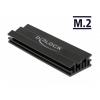 DELOCK Ψύκτρα 70 mm για M.2 συσκευές, μαύρη | PC & Αναβάθμιση | elabstore.gr