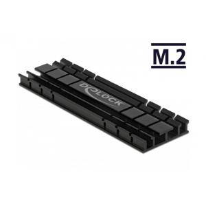 DELOCK Ψύκτρα 70 mm flat για M.2 συσκευές, μαύρη | PC & Αναβάθμιση | elabstore.gr
