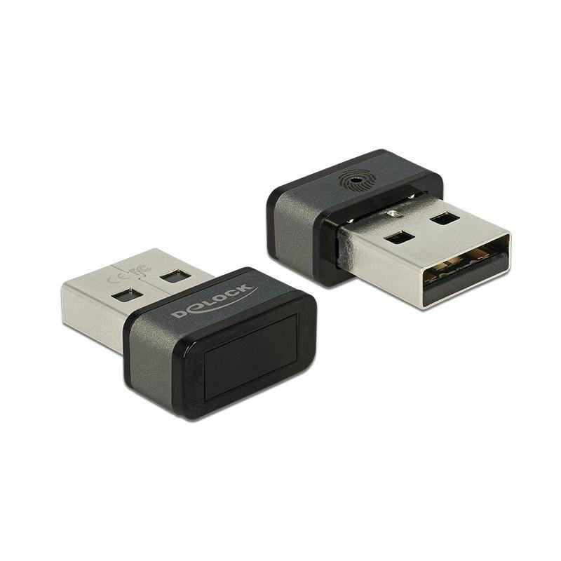 DELOCK USB Type-A Fingerprint Scanner για Windows 10 Hello | eLabstore.gr DELOCK USB Type-A Fingerprint Scanner για Windows 10 Hello | Συνοδευτικά PC | elabstore.gr
