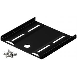 GOOBAY Tray Μετατροπής από 3.5" σε 2.5", μεταλλικό, μαύρο | Συνοδευτικά PC | elabstore.gr