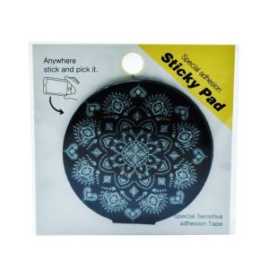Sticky Pad για smartphone, πολλαπλών χρήσεων, Rosettes Black | Αξεσουάρ κινητών | elabstore.gr