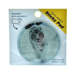Sticky Pad για smartphone, πολλαπλών χρήσεων, White tiger | Αξεσουάρ κινητών | elabstore.gr