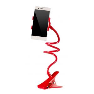 Universal Βάση σιλικόνης για Smartphone, clip holder, flexible, Red | eLabstore.gr Universal Βάση σιλικόνης για Smartphone, clip holder, flexible, Red | Αξεσουάρ κινητών | elabstore.gr