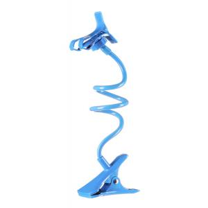 Universal Βάση σιλικόνης Smartphone, clip holder, flexible, Light Blue | Αξεσουάρ κινητών | elabstore.gr