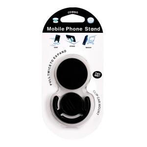 Pop mobile stand & holder με βάση αυτοκινήτου, Rosettes Black | Αξεσουάρ κινητών | elabstore.gr