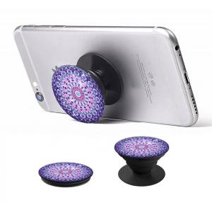 Pop mobile stand & holder με βάση αυτοκινήτου, Rosettes Black | Αξεσουάρ κινητών | elabstore.gr