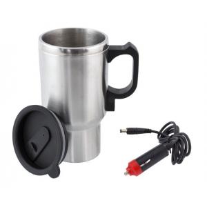 Ηλεκτρικός Θερμός AG461, 400ml, 12V, μαύρο-ασημί | Gadgets | elabstore.gr