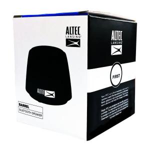 ALTEC LANSING Φορητό ηχείο Barrel AL-SNDQ401, 3W, Bluetooth, μαύρο | Συνοδευτικά PC | elabstore.gr