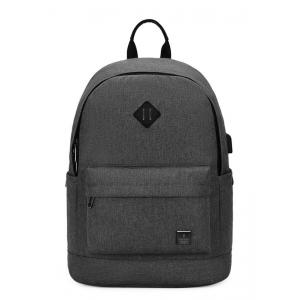 ARCTIC HUNTER τσάντα πλάτης B-00290-BK με θήκη laptop, αδιάβροχη, μαύρη | Οικιακές & Προσωπικές Συσκευές | elabstore.gr