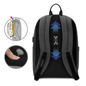 ARCTIC HUNTER τσάντα πλάτης B-00290-BK, laptop, αδιάβροχη, μαύρη | Οικιακές & Προσωπικές Συσκευές | elabstore.gr