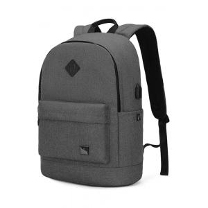 ARCTIC HUNTER τσάντα πλάτης B-00290-BK, laptop, αδιάβροχη, μαύρη | eLabstore.gr