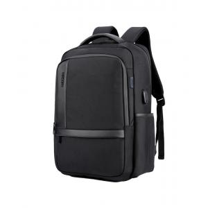 ARCTIC HUNTER τσάντα πλάτης B00120C-BK με θήκη laptop, αδιάβροχη, μαύρη | Οικιακές & Προσωπικές Συσκευές | elabstore.gr