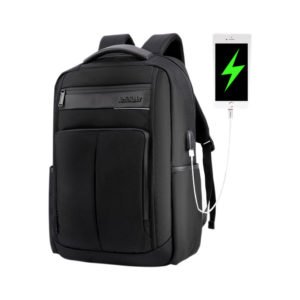 ARCTIC HUNTER τσάντα πλάτης B00121C-BK με θήκη laptop, αδιάβροχη, μαύρη | Οικιακές & Προσωπικές Συσκευές | elabstore.gr