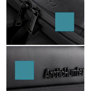 ARCTIC HUNTER τσάντα πλάτης B00121C-BK, laptop, USB, αδιάβροχη, μαύρη | eLabstore.gr