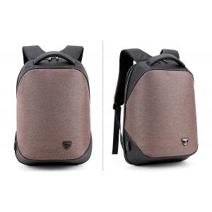 ARCTIC HUNTER τσάντα πλάτης B00193-COF με θήκη laptop, αδιάβροχη, καφέ | Οικιακές & Προσωπικές Συσκευές | elabstore.gr