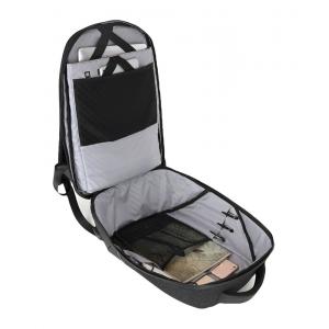 ARCTIC HUNTER τσάντα πλάτης B00216-BK με θήκη laptop, αδιάβροχη, μαύρη | Οικιακές & Προσωπικές Συσκευές | elabstore.gr