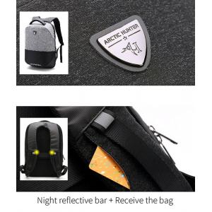 ARCTIC HUNTER τσάντα πλάτης B00216-DG με θήκη laptop αδιάβροχη, σκ. γκρι | Οικιακές & Προσωπικές Συσκευές | elabstore.gr