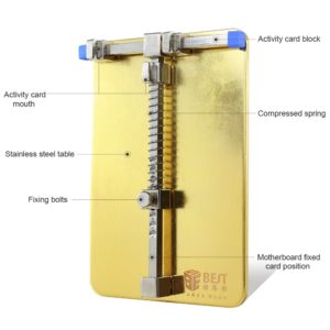 BEST βάση στήριξης PCB BST-001C 13x9cm | Εργαλεία | elabstore.gr