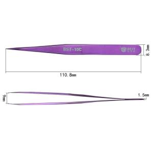 BEST Τσιμπίδα BST-10C, Stainless Steel, ESD, Ίσια | Εργαλεία | elabstore.gr