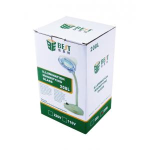 BEST Μεγεθυντικός Φακός BST-208L, με λάμπα LED, ρυθμιζόμενος | Εργαλεία | elabstore.gr