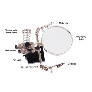 BEST Μεγεθυντικός Φακός BST-268Z, με clips συγκράτησης | eLabstore.gr BEST Μεγεθυντικός Φακός BST-268Z, με clips συγκράτησης | Εργαλεία | elabstore.gr
