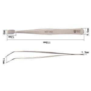 BEST Τσιμπίδα BST-36Α, Πλακέ | Εργαλεία | elabstore.gr