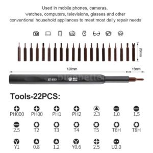 BEST set κατσαβιδιών ακριβείας BST-8930A, 22 τεμάχια | eLabstore.gr BEST set κατσαβιδιών ακριβείας BST-8930A, 22 τεμάχια | Εργαλεία | elabstore.gr