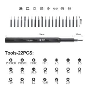 BEST set κατσαβιδιών ακριβείας BST-8930B, 22 τεμάχια | eLabstore.gr BEST set κατσαβιδιών ακριβείας BST-8930B, 22 τεμάχια | eLabstore.gr
