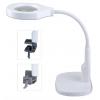 BEST Μεγεθυντικός Φακός BST-9145, με λάμπα LED, ρυθμιζόμενος, Λευκός | Εργαλεία | elabstore.gr