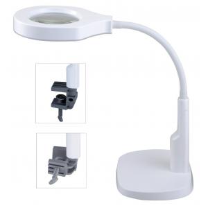 BEST Μεγεθυντικός Φακός BST-9145, με λάμπα LED, ρυθμιζόμενος, Λευκός | Εργαλεία | elabstore.gr