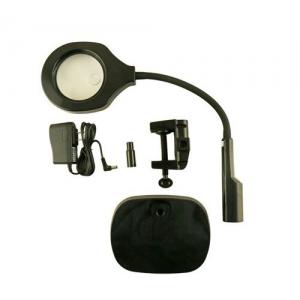 BEST Μεγεθυντικός Φακός BST-9145T, με λάμπα LED, ρυθμιζόμενος, Μαύρος | Εργαλεία | elabstore.gr