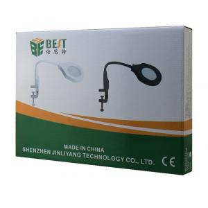 BEST Μεγεθυντικός Φακός BST-9145T, με λάμπα LED, ρυθμιζόμενος, Μαύρος | Εργαλεία | elabstore.gr