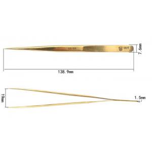 BEST Τσιμπίδα BST-SS-SA, 138.9 x 7.6mm, Ίσια | Εργαλεία | elabstore.gr