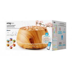 BIGBEN Ηχείο με φωτισμό & διαχυτή αρώματος BTA01, Bluetooth, 10W, wood | Συνοδευτικά PC | elabstore.gr