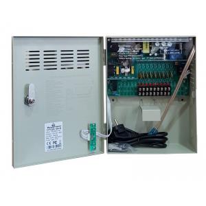 POWERTECH τροφοδοτικό CP1209-10A-B για CCTV-Alarm, DC12V 10A, 9 κανάλια | Κλειστό Κύκλωμα CCTV | elabstore.gr