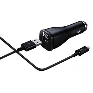 SAMSUNG Φορτιστής αυτοκινήτου EP-LN915U, Micro USB, 15W 2A, μαύρο | Αξεσουάρ κινητών | elabstore.gr