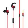 YISON Sports earphones με μικρόφωνο EX230, 10mm, 1.2m, κόκκινο | Αξεσουάρ κινητών | elabstore.gr