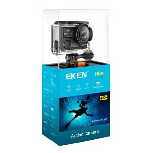 EKEN Action Cam H6s, Ultra HD 4K, 14MP, WiFi, EIS, Waterproof, Silver | Εικόνα & Ήχος | elabstore.gr