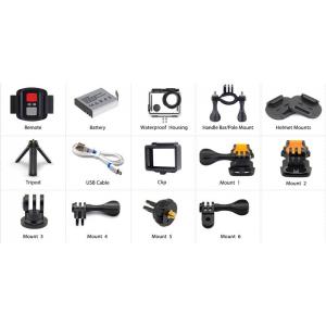 EKEN Action Cam H6s, Ultra HD 4K, 14MP, WiFi, EIS, Waterproof, Silver | Εικόνα & Ήχος | elabstore.gr