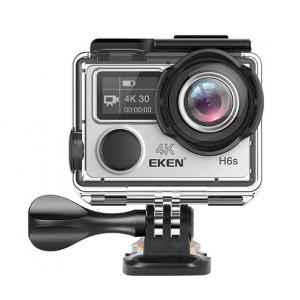 EKEN Action Cam H6s, Ultra HD 4K, 14MP, WiFi, EIS, Waterproof, Silver | Εικόνα & Ήχος | elabstore.gr